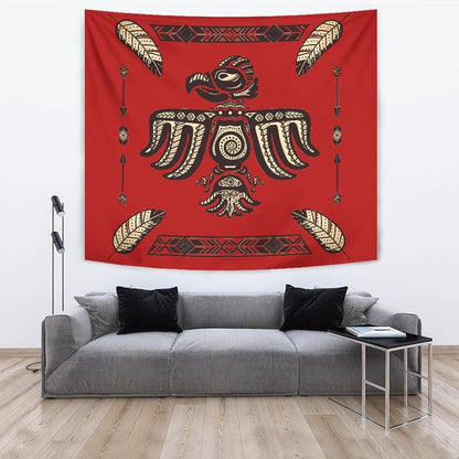 Native American 3D All Over Printed Tapestry