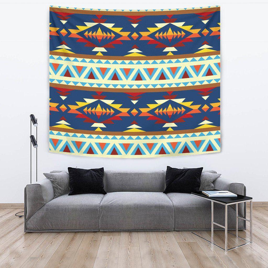 Native American 3D All Over Printed Tapestry