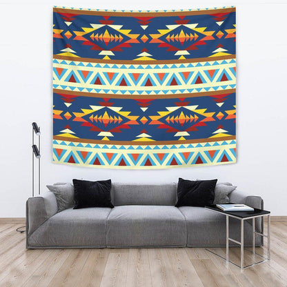 Native American 3D All Over Printed Tapestry