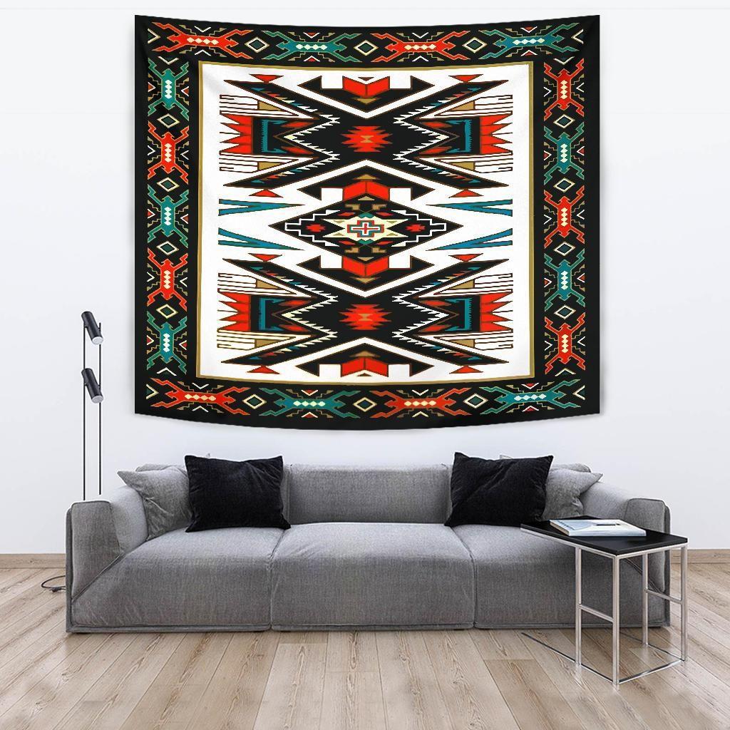 Native American 3D All Over Printed Tapestry