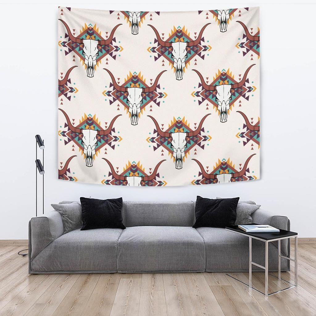 Native American 3D All Over Printed Tapestry