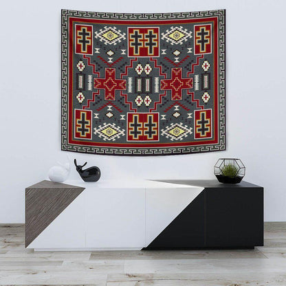 Native American 3D All Over Printed Tapestry