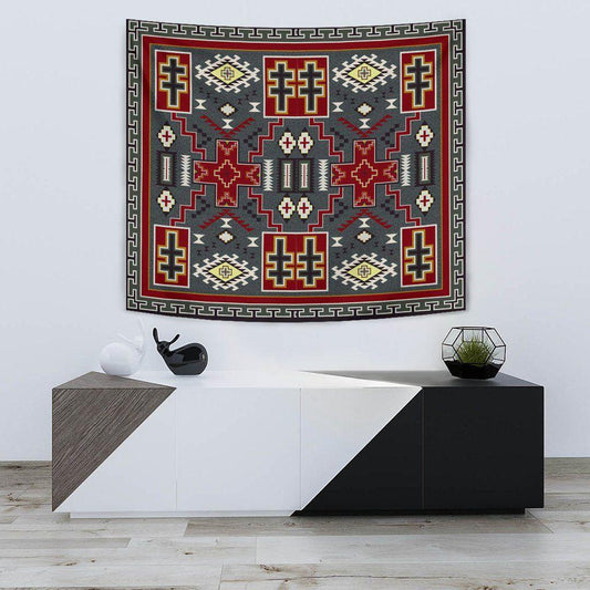 Native American 3D All Over Printed Tapestry