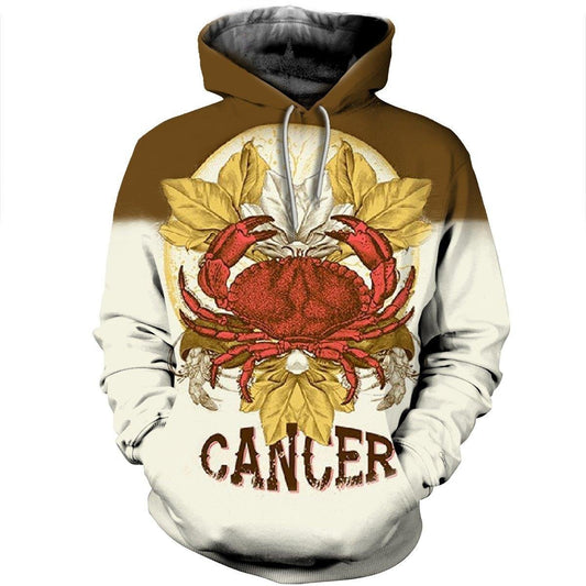 3D ALL OVER PRINTED CANCER ZODIAC HOODIE NTH160829-Apparel-NTH-Hoodie-S-Vibe Cosy™