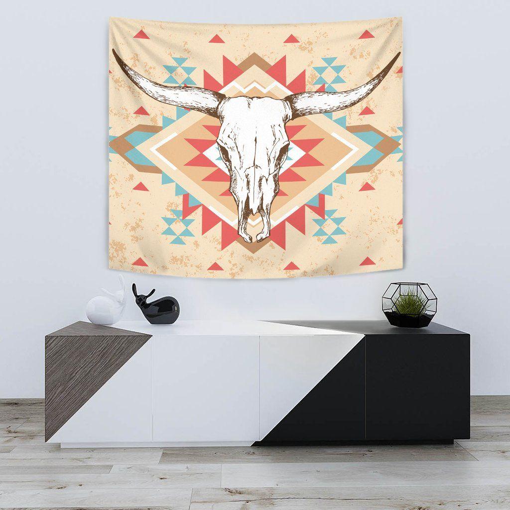Native American 3D All Over Printed Tapestry