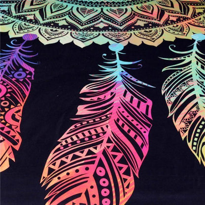 Native American 3D All Over Printed Tapestry