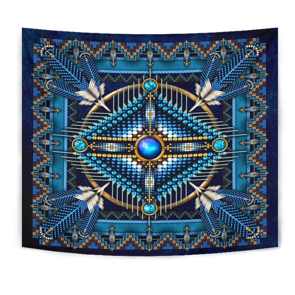Native American 3D All Over Printed Tapestry