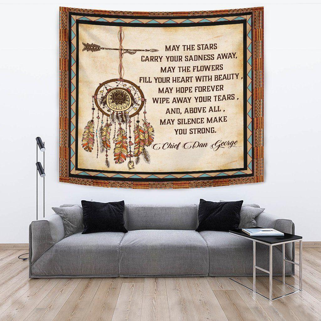 Native American 3D All Over Printed Tapestry