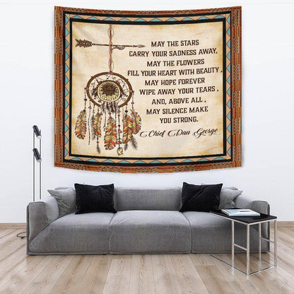Native American 3D All Over Printed Tapestry