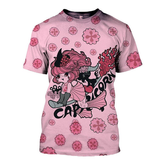 3D ALL OVER PRINTED CAPRICORN ZODIAC T SHIRT NTH160849-Apparel-NTH-T-Shirt-S-Vibe Cosy™