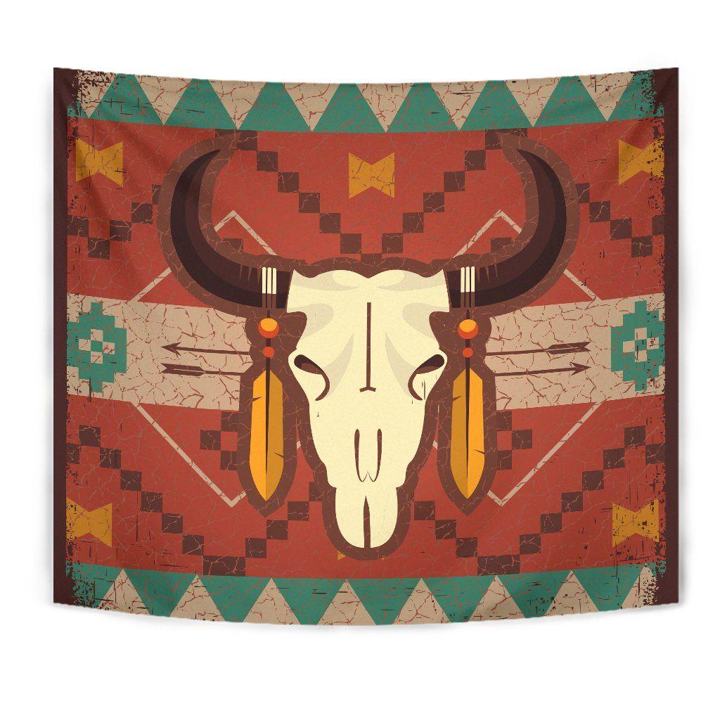 Native American 3D All Over Printed Tapestry