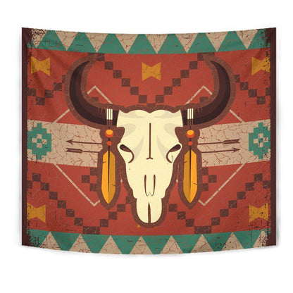 Native American 3D All Over Printed Tapestry