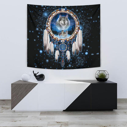 Native American 3D All Over Printed Tapestry