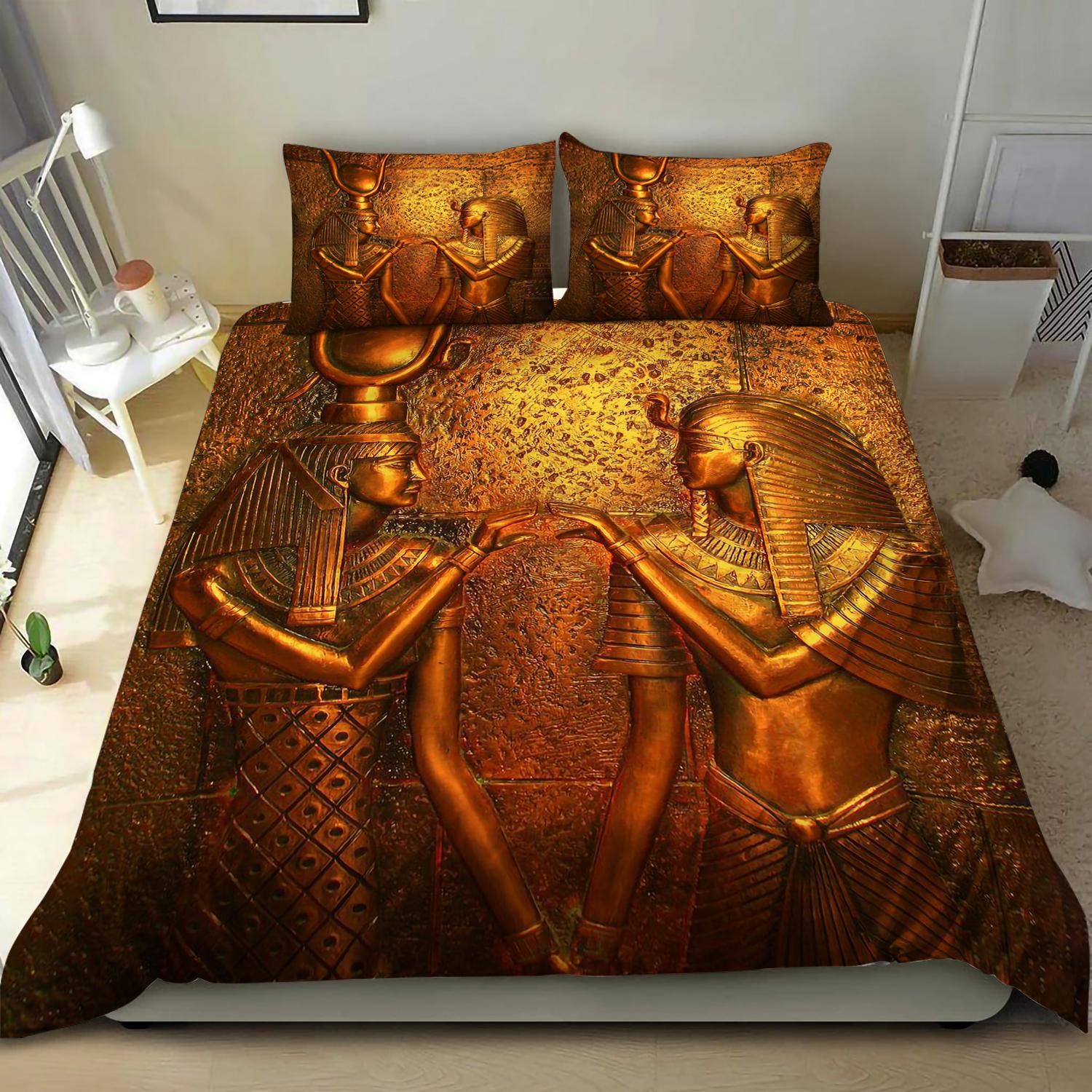 Ancient Egypt Bedding Set-HP-Bedding-HP Arts-Twin-Vibe Cosy™