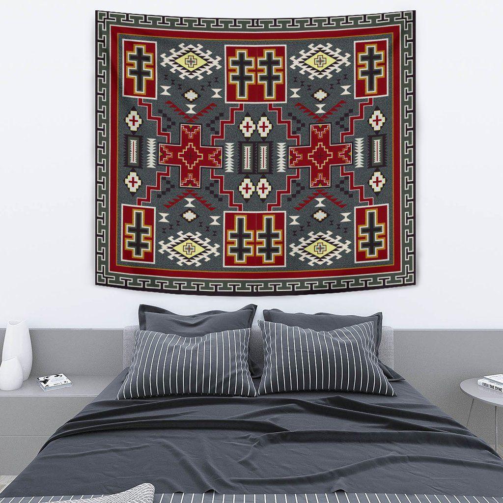 Native American 3D All Over Printed Tapestry