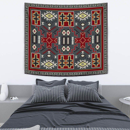 Native American 3D All Over Printed Tapestry
