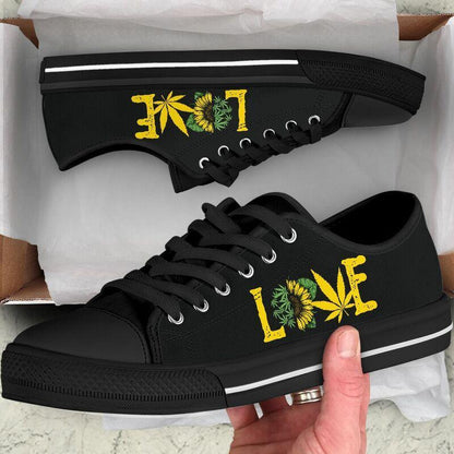 Love Sunflower And Weed NNK030601-Apparel-NNK-US5 (EU35)-Vibe Cosy™