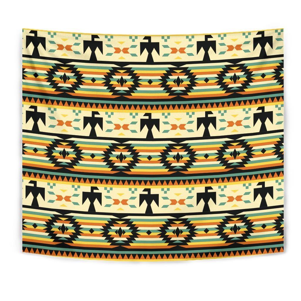 Native American 3D All Over Printed Tapestry