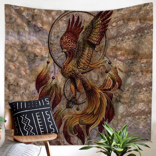Native American 3D All Over Printed Tapestry
