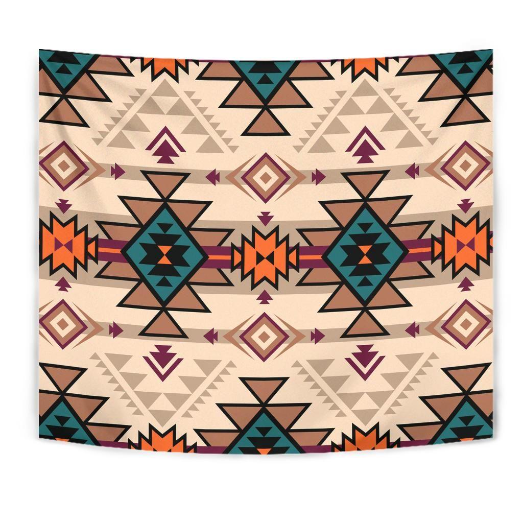 Native American 3D All Over Printed Tapestry