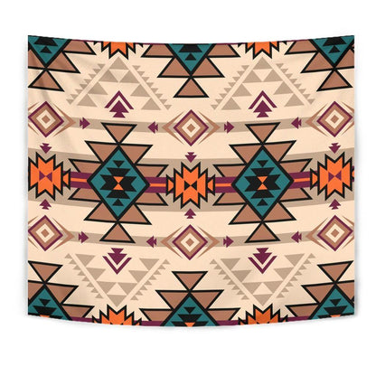 Native American 3D All Over Printed Tapestry