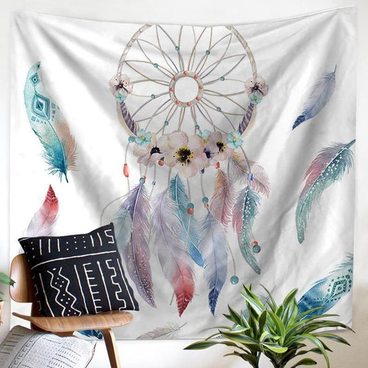 Native American 3D All Over Printed Tapestry
