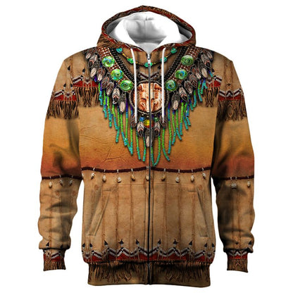 Native American 3D All Over Printed Unisex Shirt