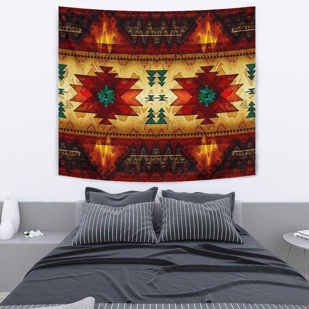 Native American 3D All Over Printed Tapestry