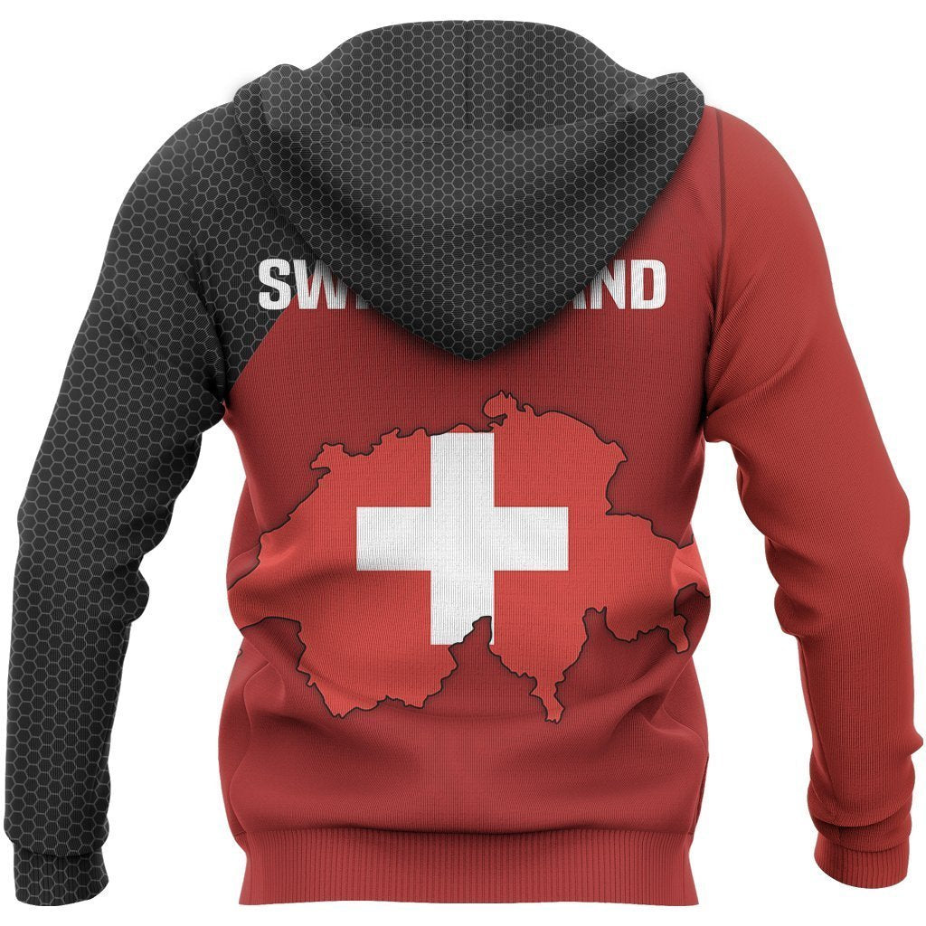 Switzerland Map Special Hoodie NNK14-Apparel-NNK-Hoodie-S-Vibe Cosy™