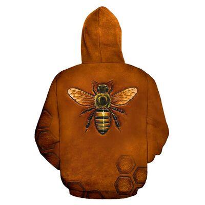 Love Bee 3D All Over Printed Shirts for Men and Women TT0015-Apparel-TT-Hoodie-S-Vibe Cosy™