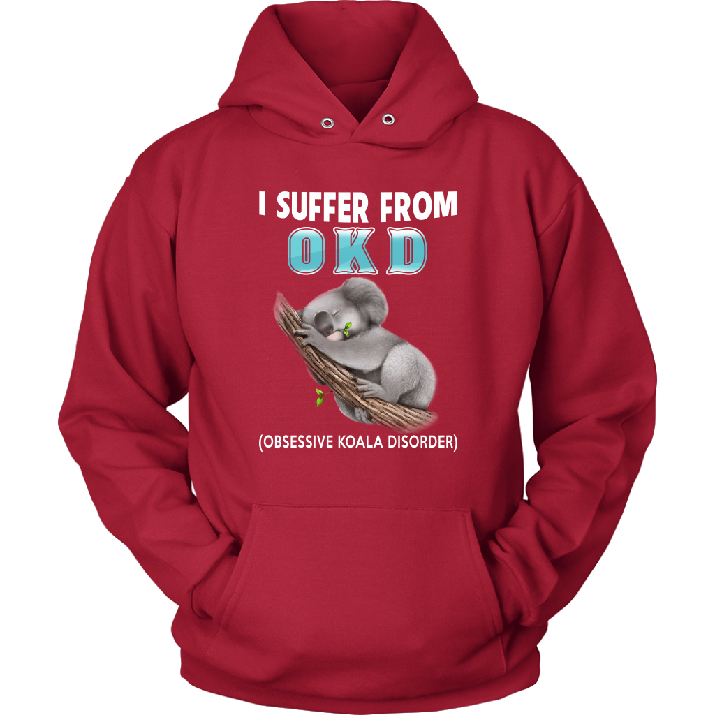 AUSTRALIA OKD T-SHIRT K5-T-SHIRTS-HP Arts-Unisex Hoodie-Red-S-Vibe Cosy™