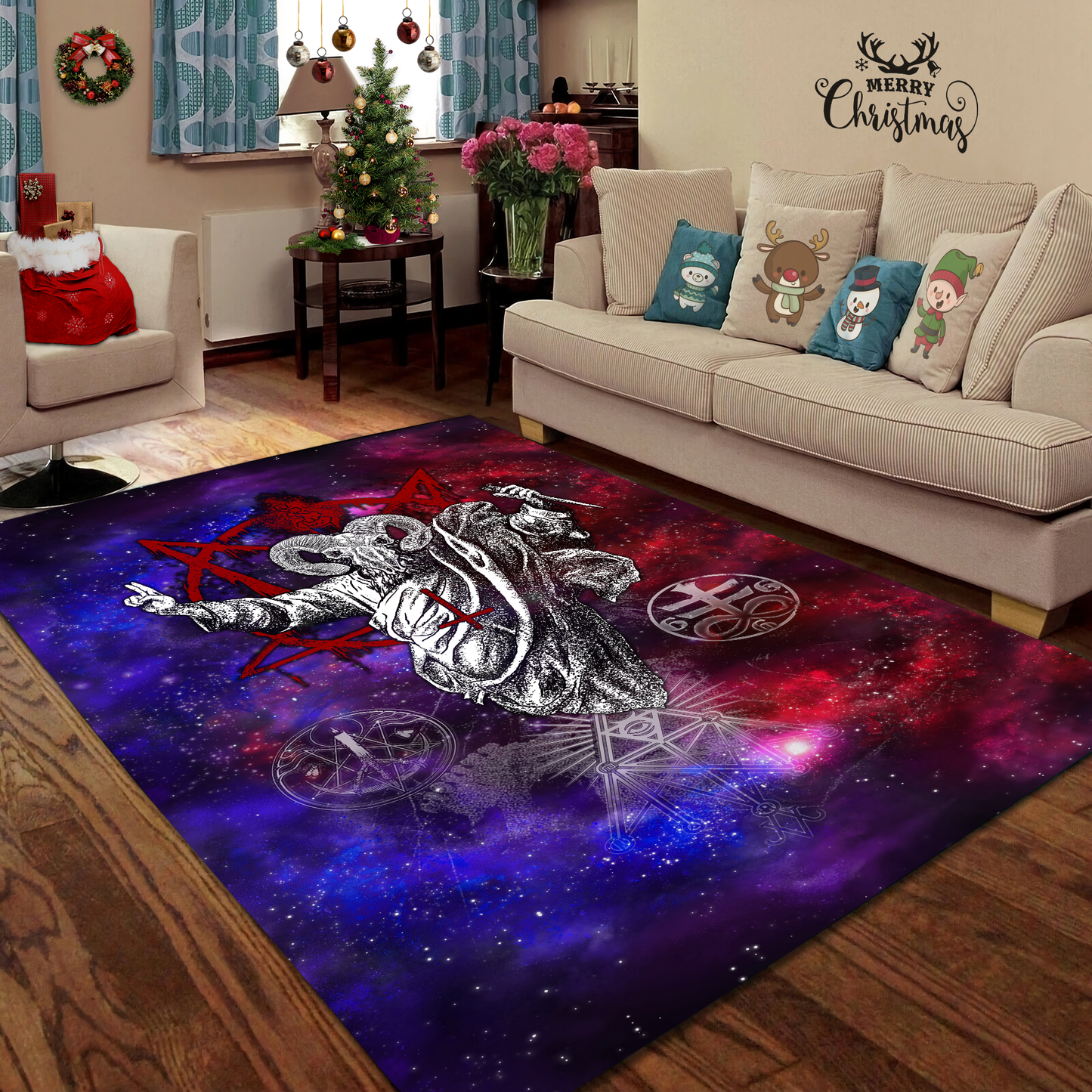 3D All Over Printed Santanic Rug XT JJ04022103