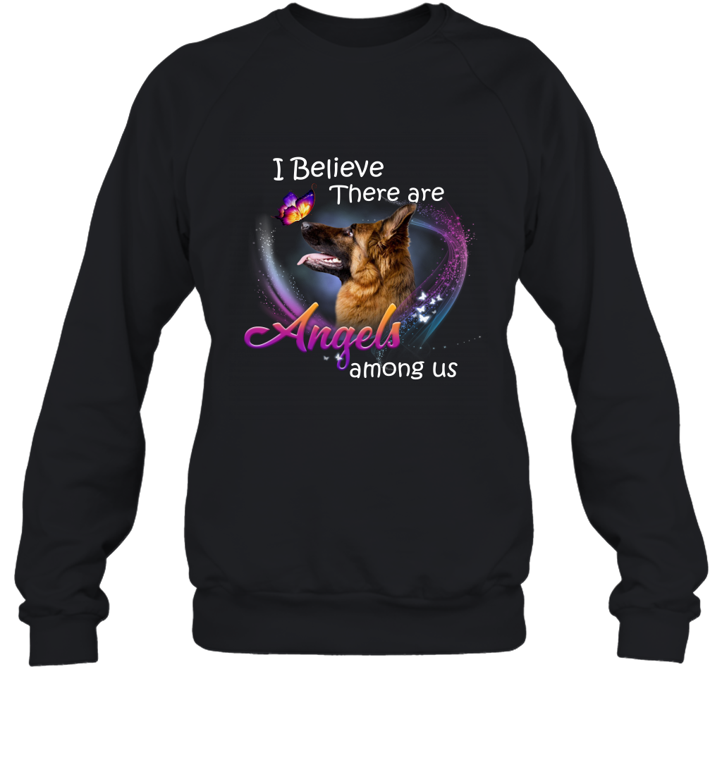 Pi281211 German Shepherd-Apparel-Amsbk-Sweatshirt-Black-S-Vibe Cosy™