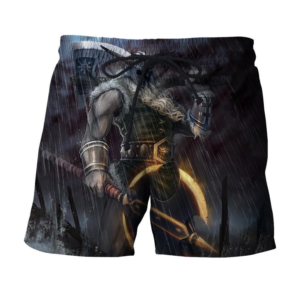 3D All Over Printed Viking Warrior Clothes-Apparel-HP Arts-SHORTS-S-Vibe Cosy™