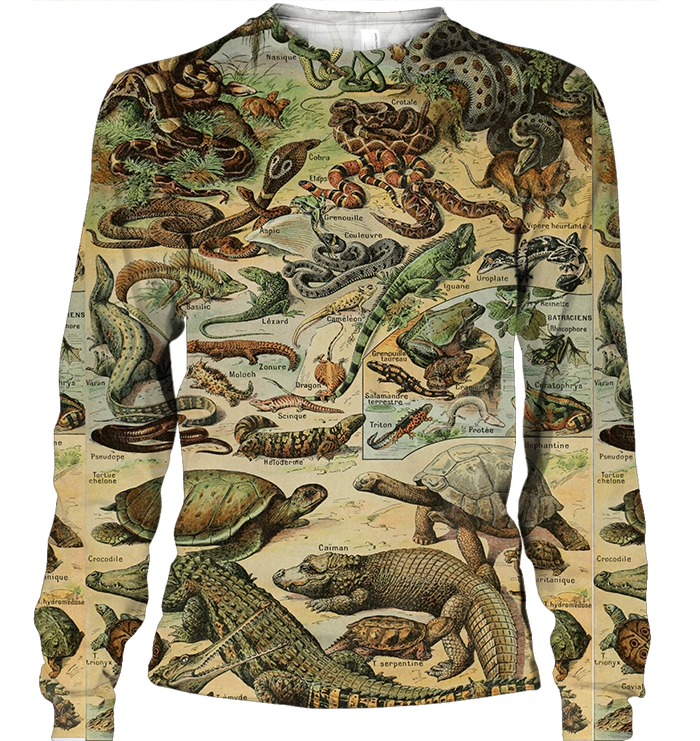3D AOP snake, crocodile Shirt-Apparel-6teenth World-Sweatshirt-S-Vibe Cosy™