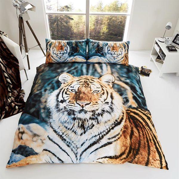 Tiger Power Bedding Set DQB07182005-Quilt-SUN-King-Vibe Cosy™