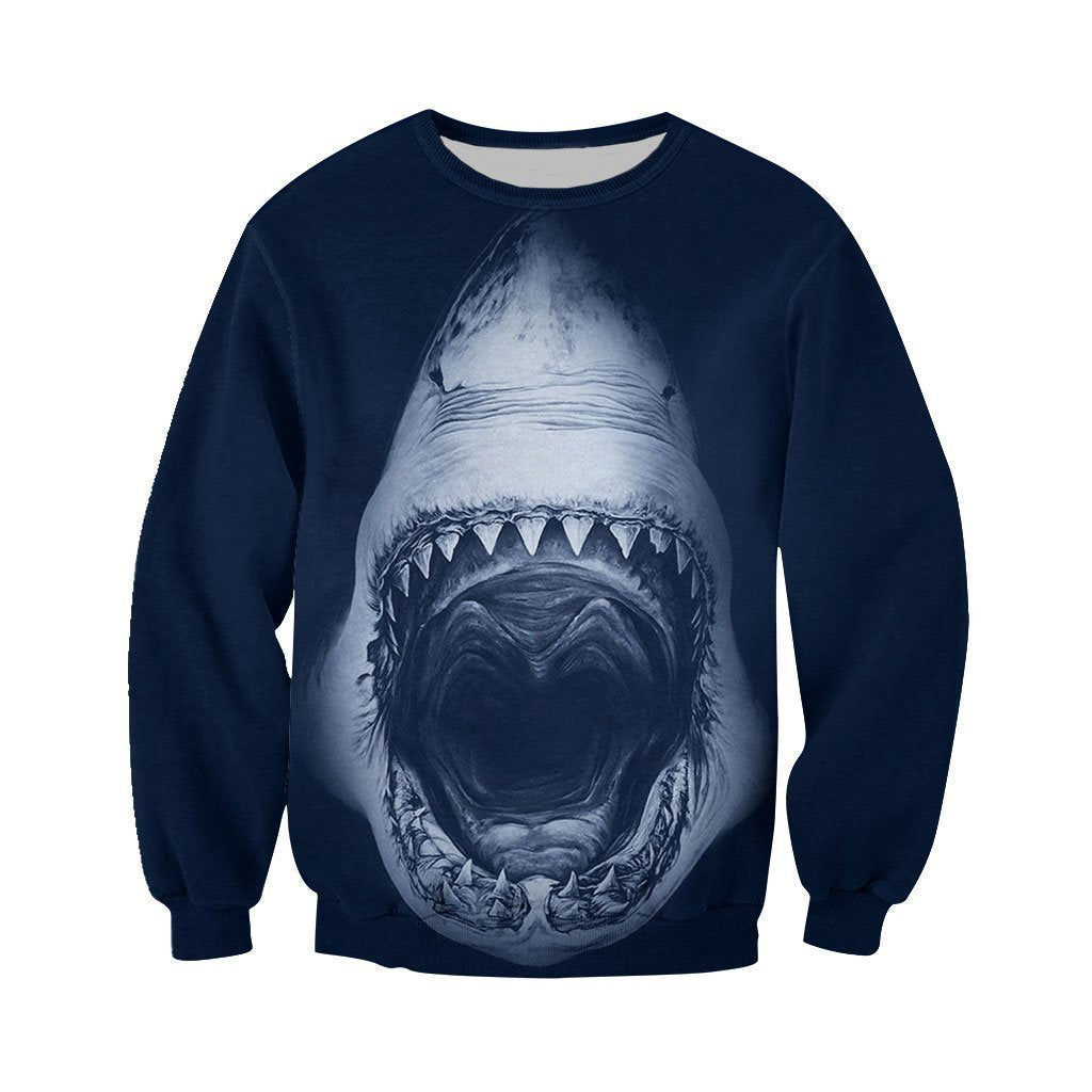 3D All Over Printed Shark Art Shirts-Apparel-HP Arts-Sweatshirt-S-Vibe Cosy™