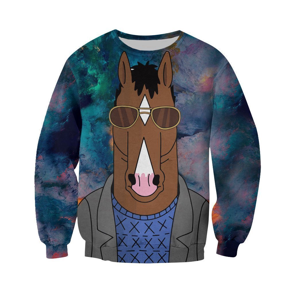 3D ALL OVER PRINTED A COOL HORSEMAN SHIRTS-Apparel-HP Arts-Sweatshirt-S-Vibe Cosy™