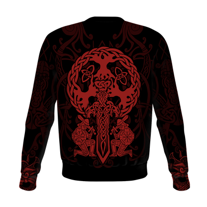 Viking Odin Style 2-Apparel-HP Arts-Hoodie-S-Vibe Cosy™