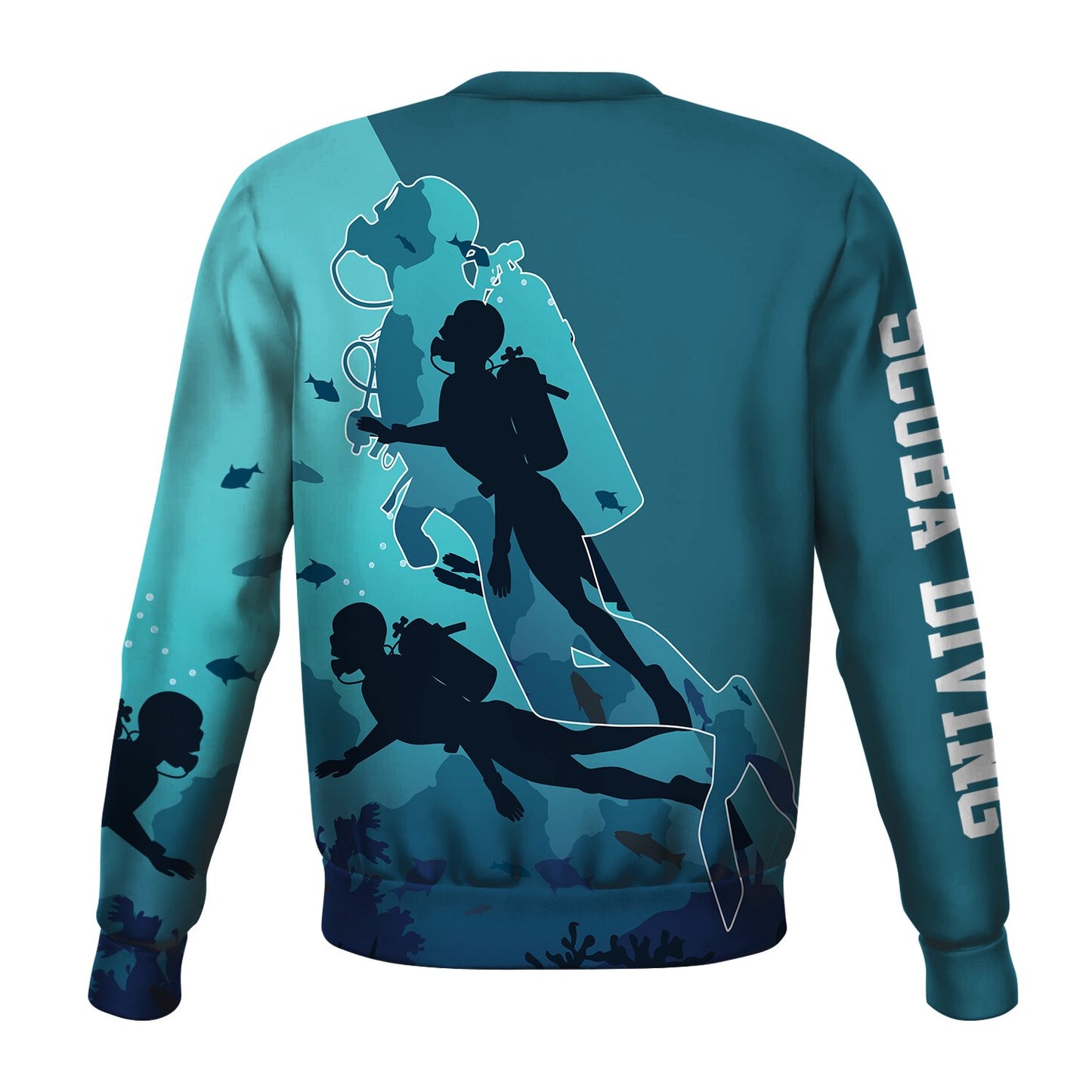 Scuba Diving - 3D All Over Printed Shirt-ALL OVER PRINT HOODIES-HP Arts-Hoodie-S-Vibe Cosy™