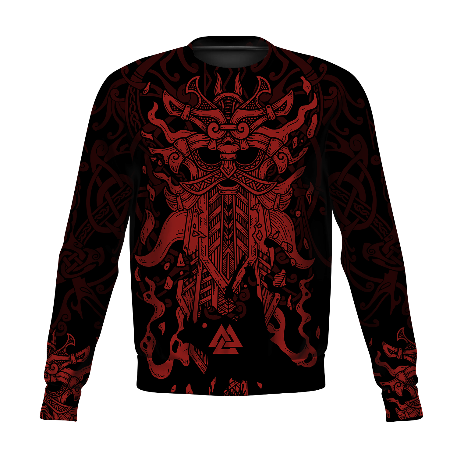 Viking Odin Style 2-Apparel-HP Arts-Hoodie-S-Vibe Cosy™