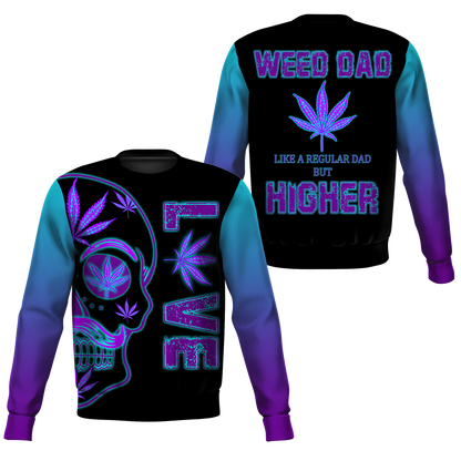 420 Dad by SUN 3D All Over Printed Hoodie Shirt HAC020501-Apparel-SUN-Sweatshirts-S-Vibe Cosy™