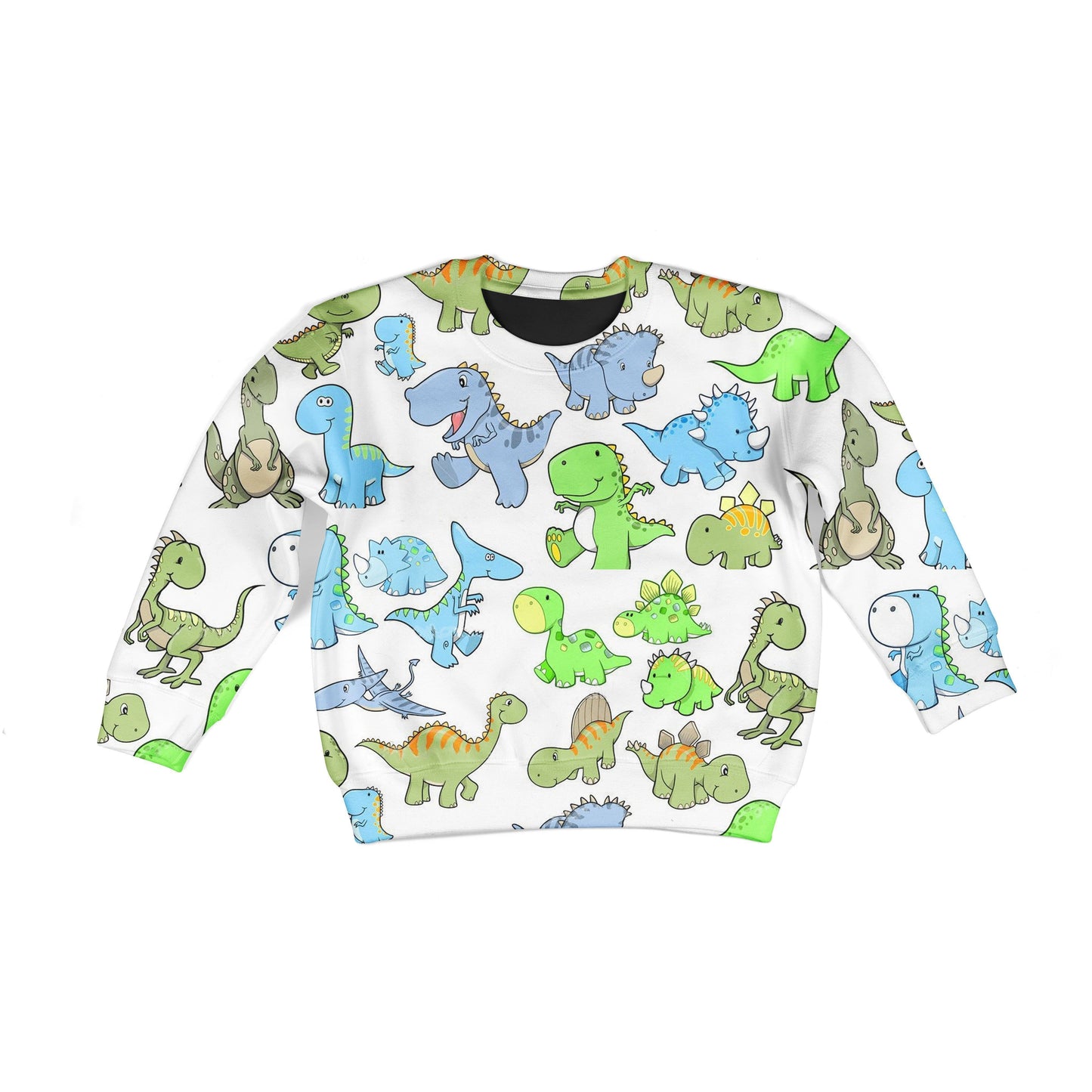 Kid 3D All Over Printed Beautiful Dinosaur-Apparel-HP Arts-Sweatshirt-TODDLER 2T-Vibe Cosy™