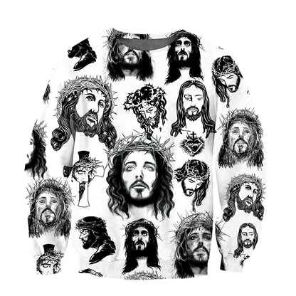 Premium Jesus 3D All Over Printed Unisex Shirts