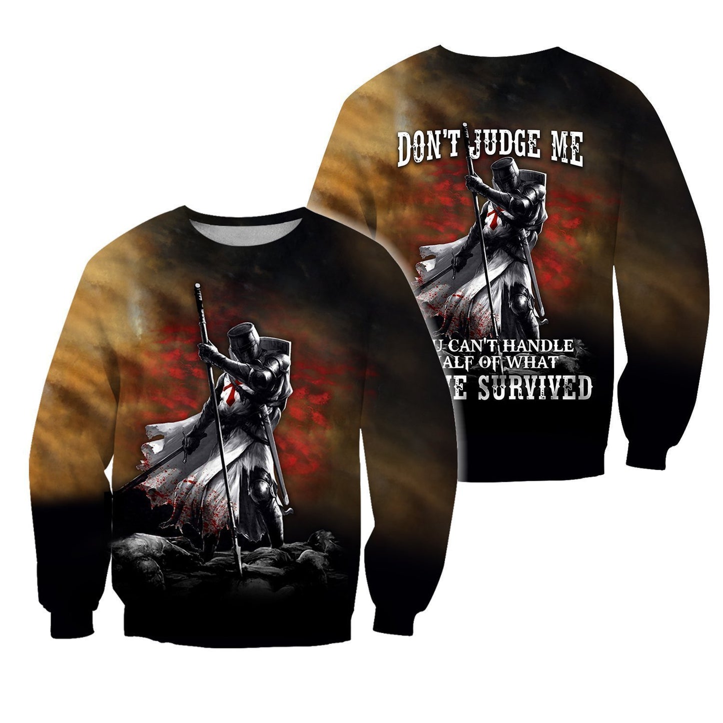 3D All Over Printed Dont Judge Me-Apparel-HP Arts-T-Shirt-S-Vibe Cosy™