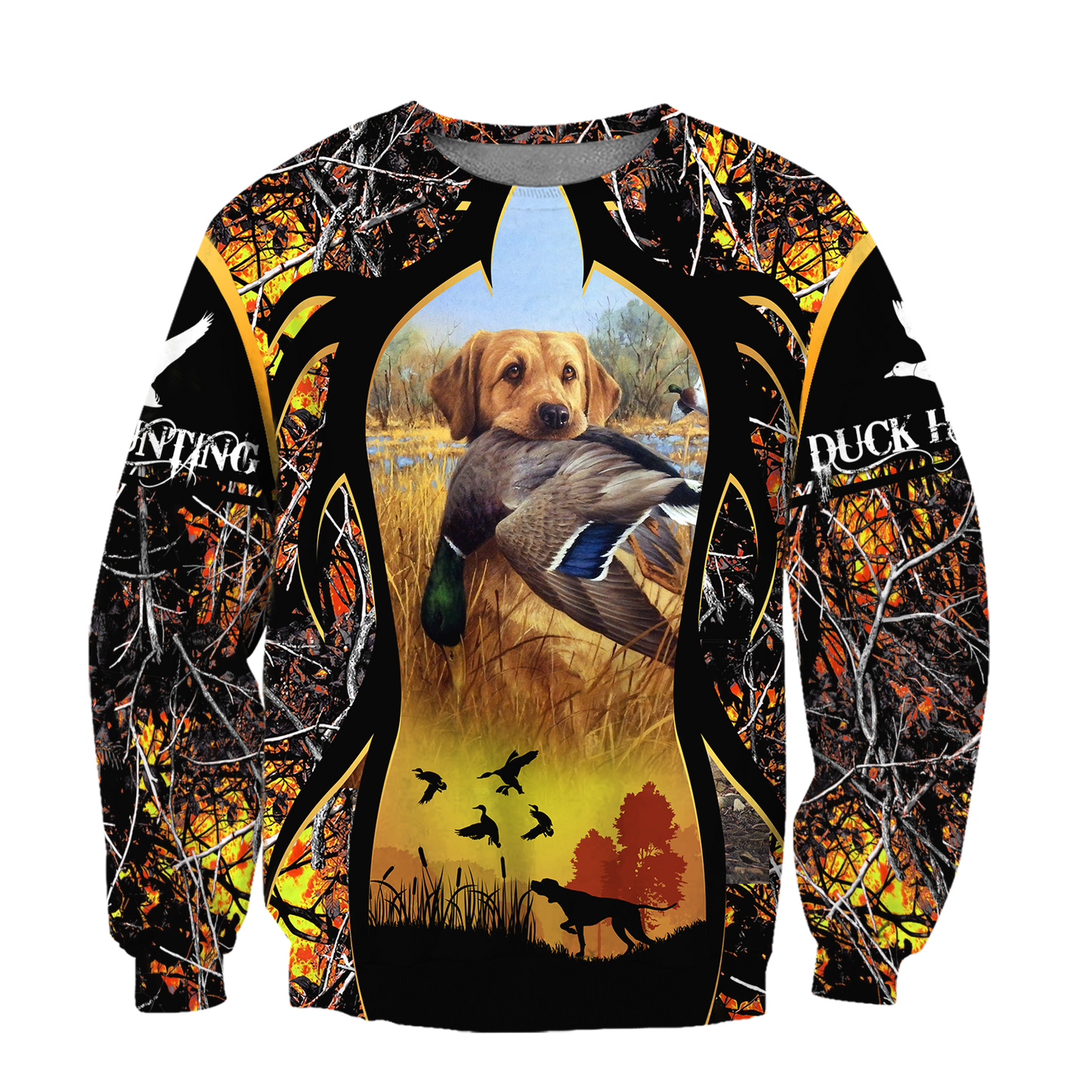 Mallard Duck Hunting 3D All Over Printed Shirts for Men and Women AM141102-Apparel-TT-Sweatshirts-S-Vibe Cosy™