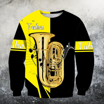 Tuba music 3d hoodie shirt for men and women HG HAC19121-Apparel-HG-Sweater-S-Vibe Cosy™