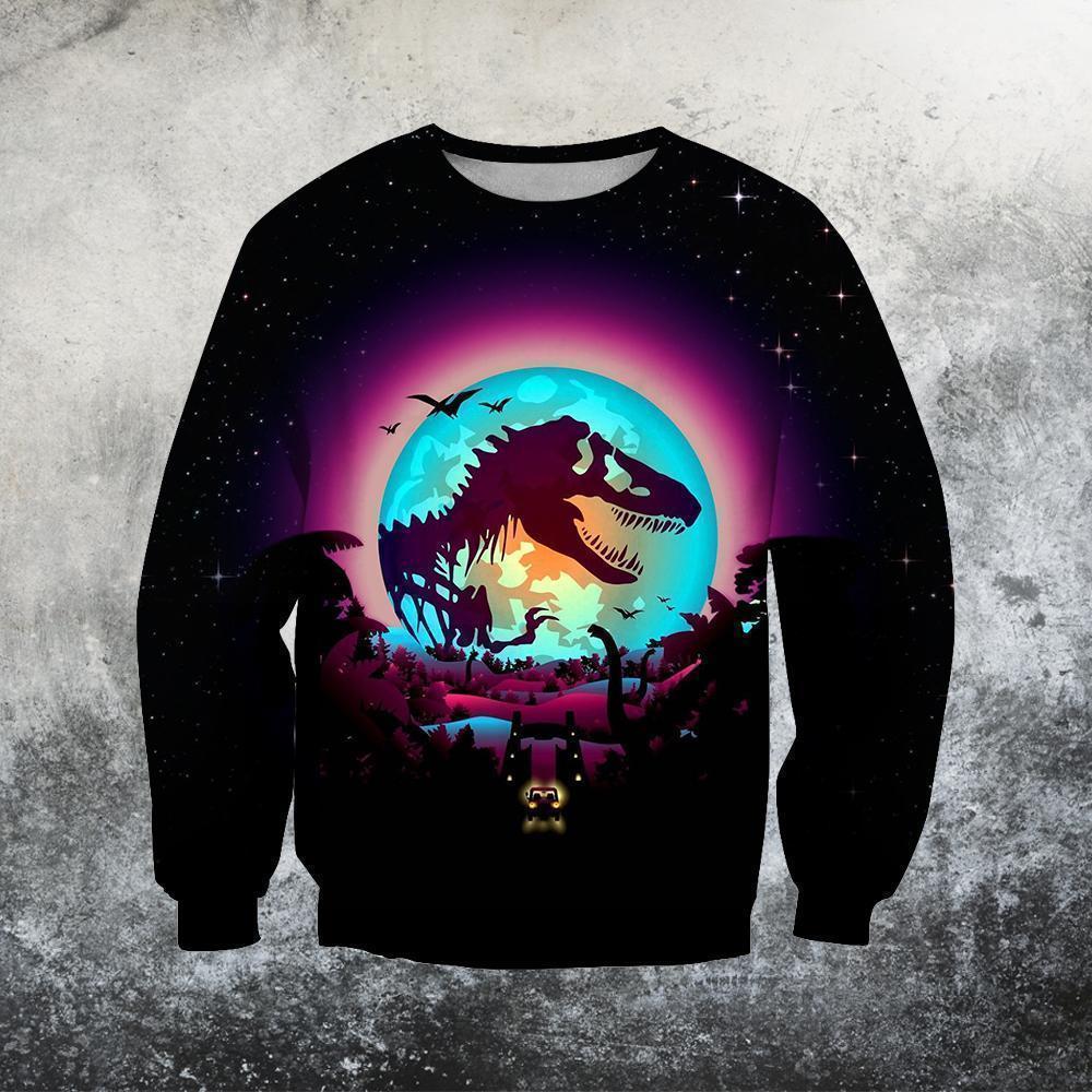 3D All Over Printed Jurassic Park-Apparel-HP Arts-Sweatshirt-S-Vibe Cosy™