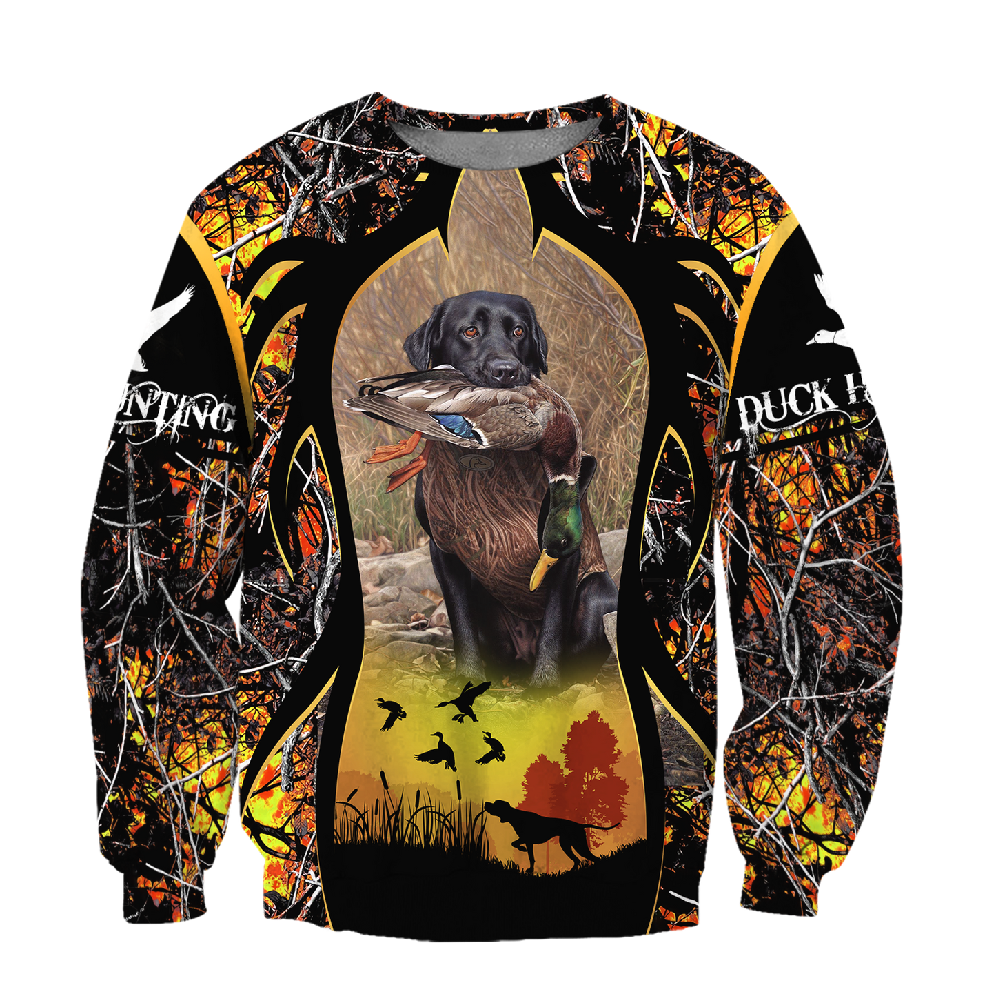 Mallard Duck Hunting 3D All Over Printed Shirts for Men and Women AM161101-Apparel-TT-Sweatshirts-S-Vibe Cosy™
