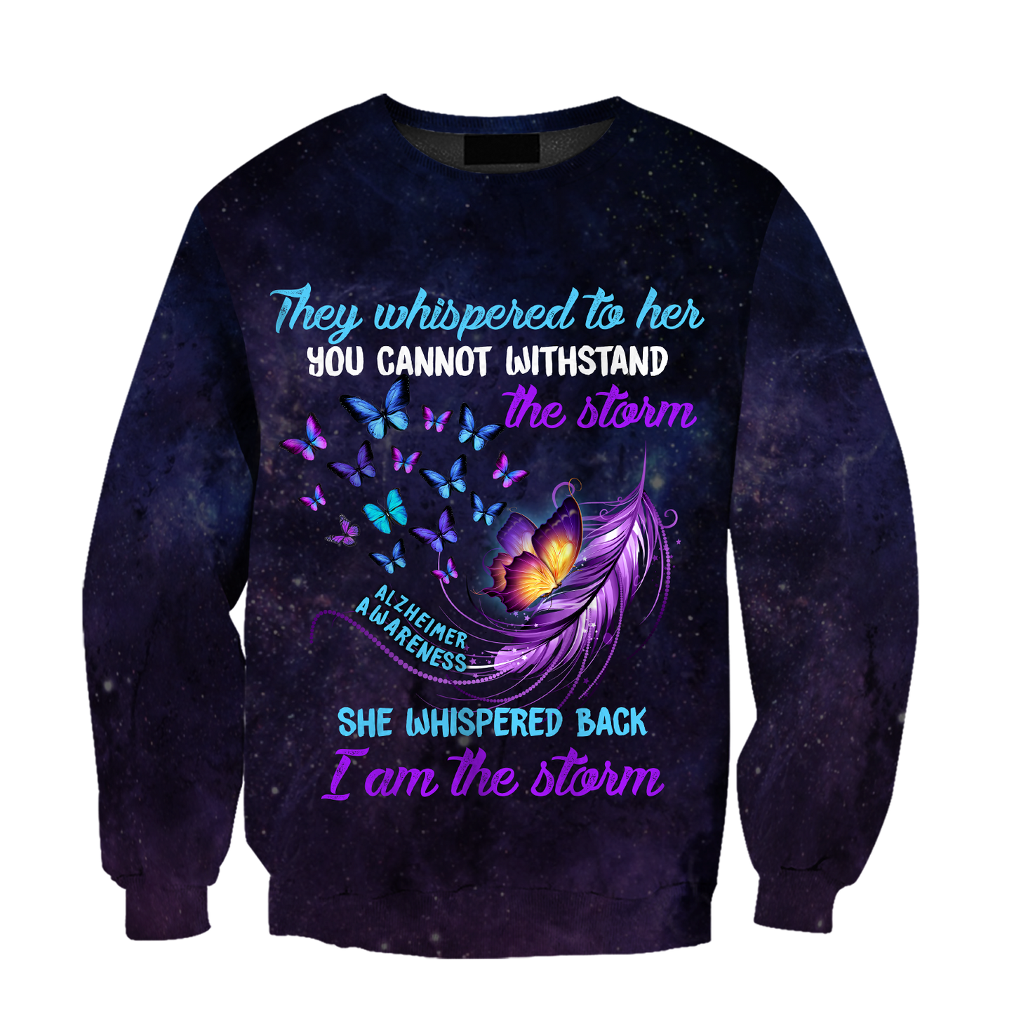 Alzheimer awareness 3D All Over Printed Shirts For Men and Women TR1509201